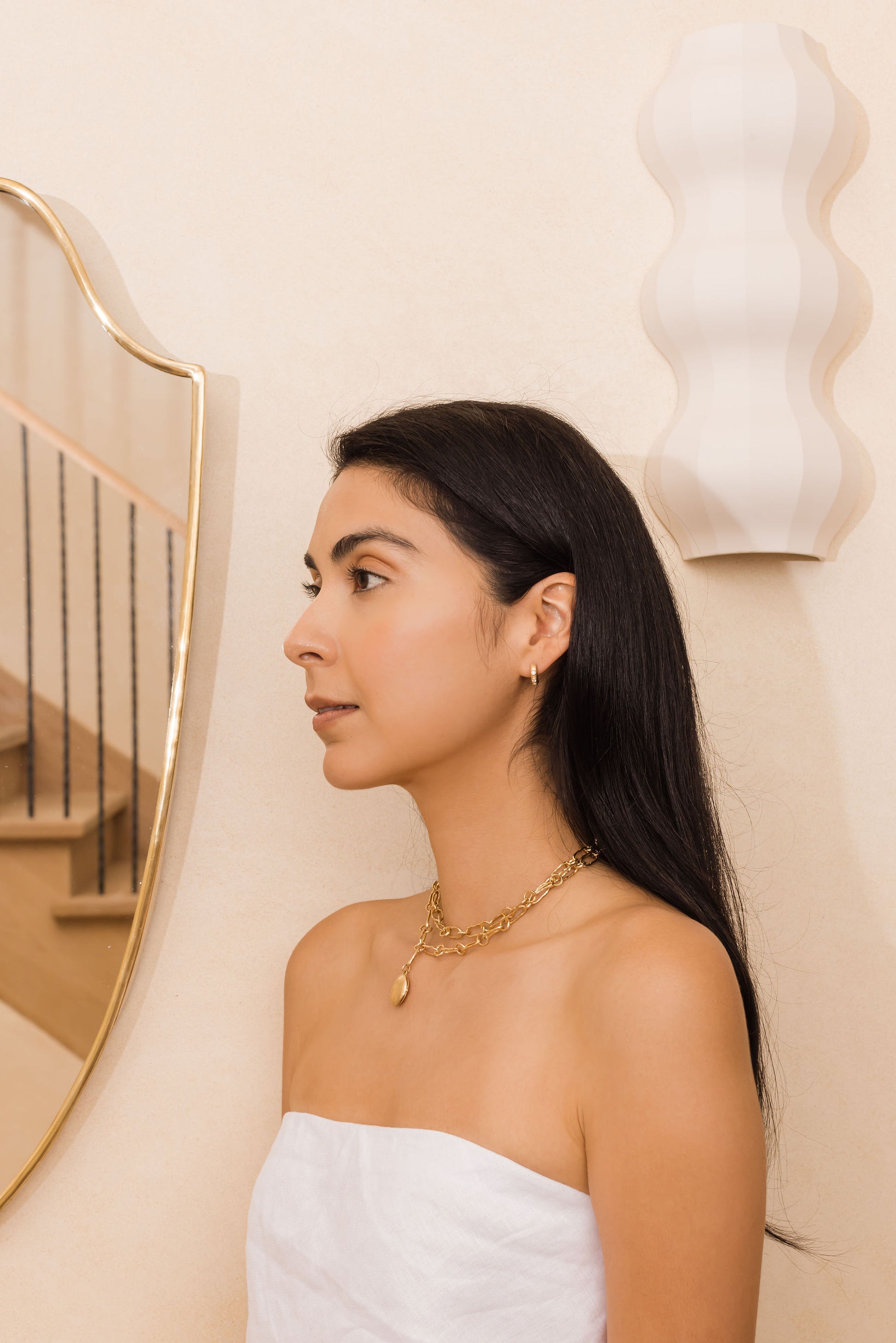 Kaja Erika Jorgensen, Aria Locket in 18k gold