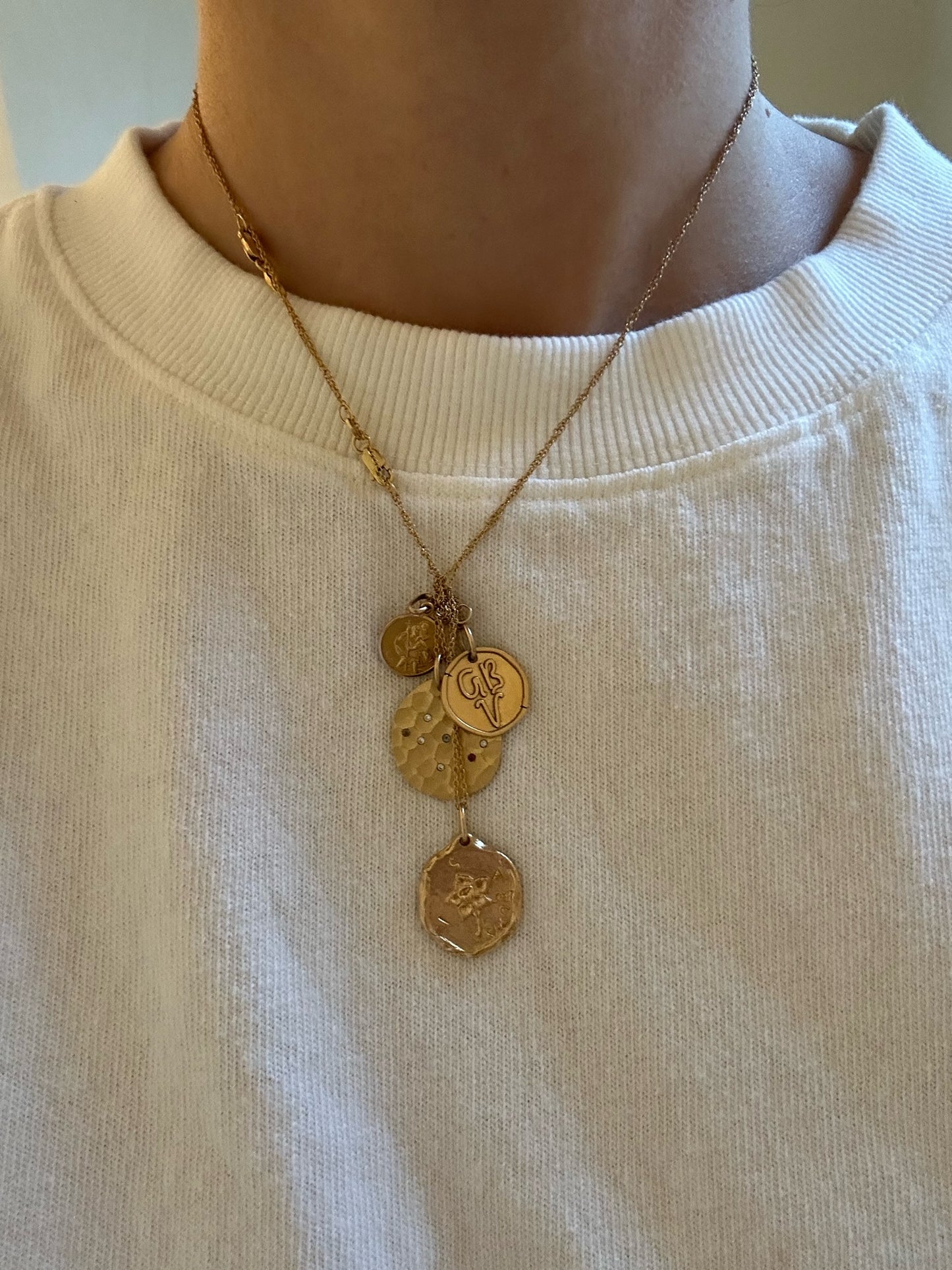 Kaja Erika Jorgensen 18k yellow gold charms