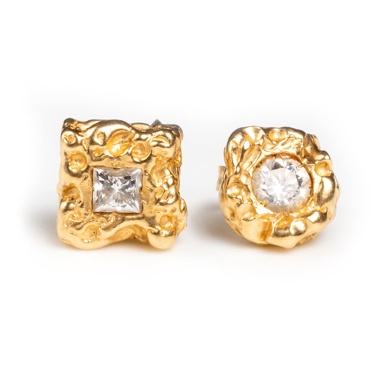 Kaja Erika Jorgensen 18k Sol Stud