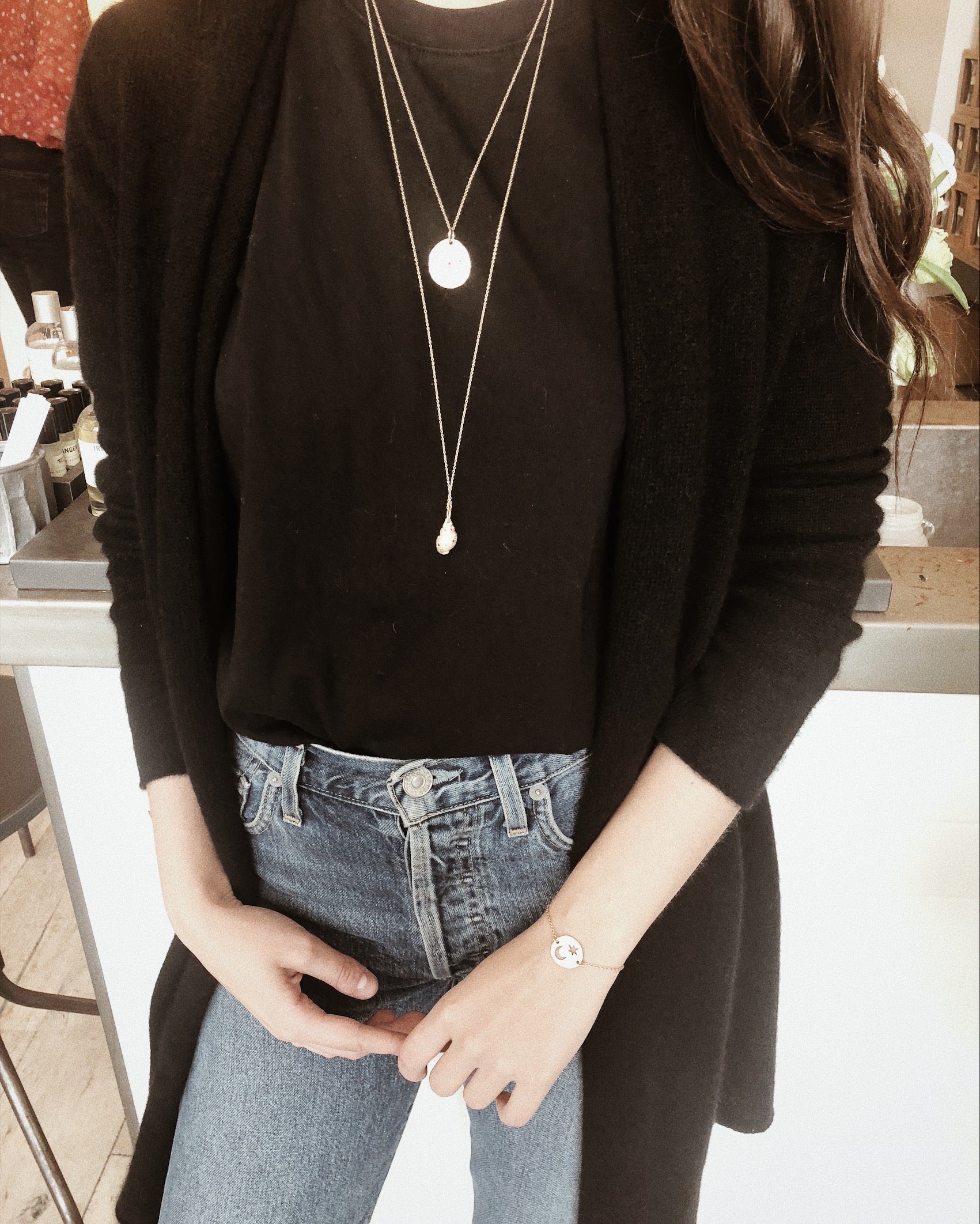 Kaja Erika Jorgensen 18k yellow gold Southampton Shell Charm