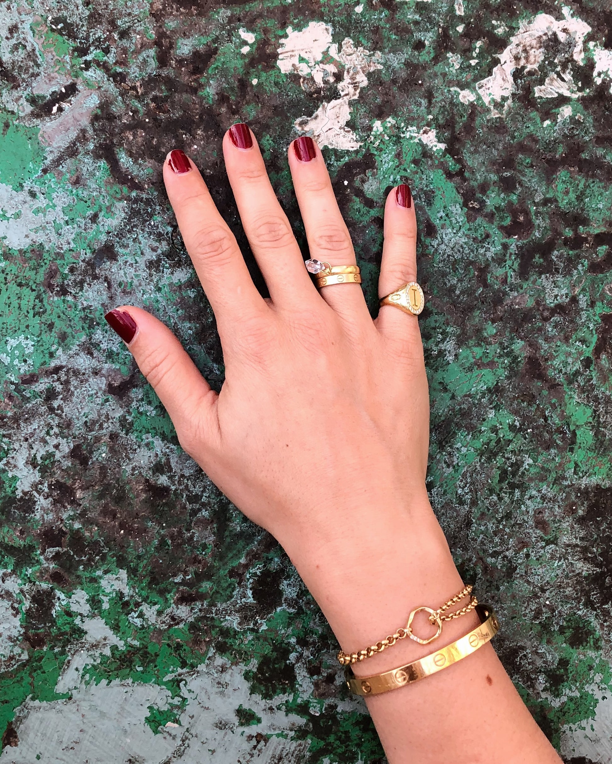 Kaja Erika Jorgensen 18k brushed yellow gold HELIOS Bracelet