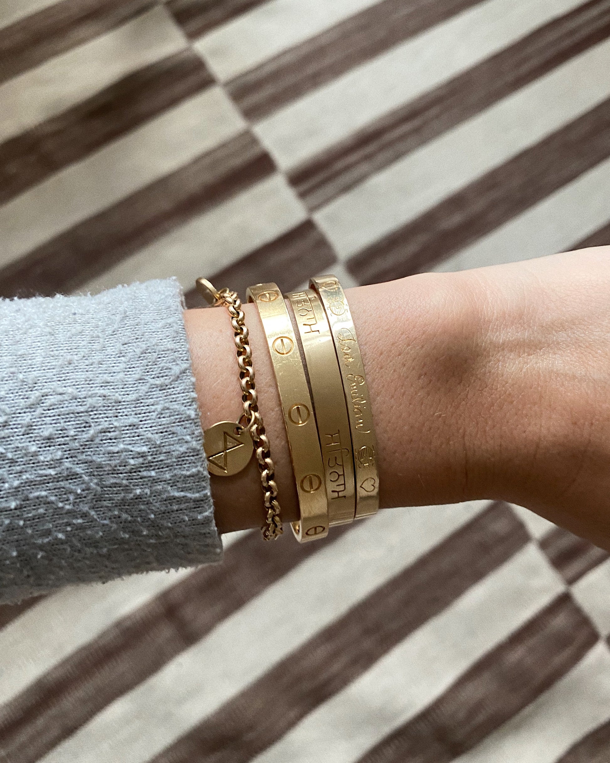 Kaja Erika Jorgensen 18k yellow gold Hera Cuff