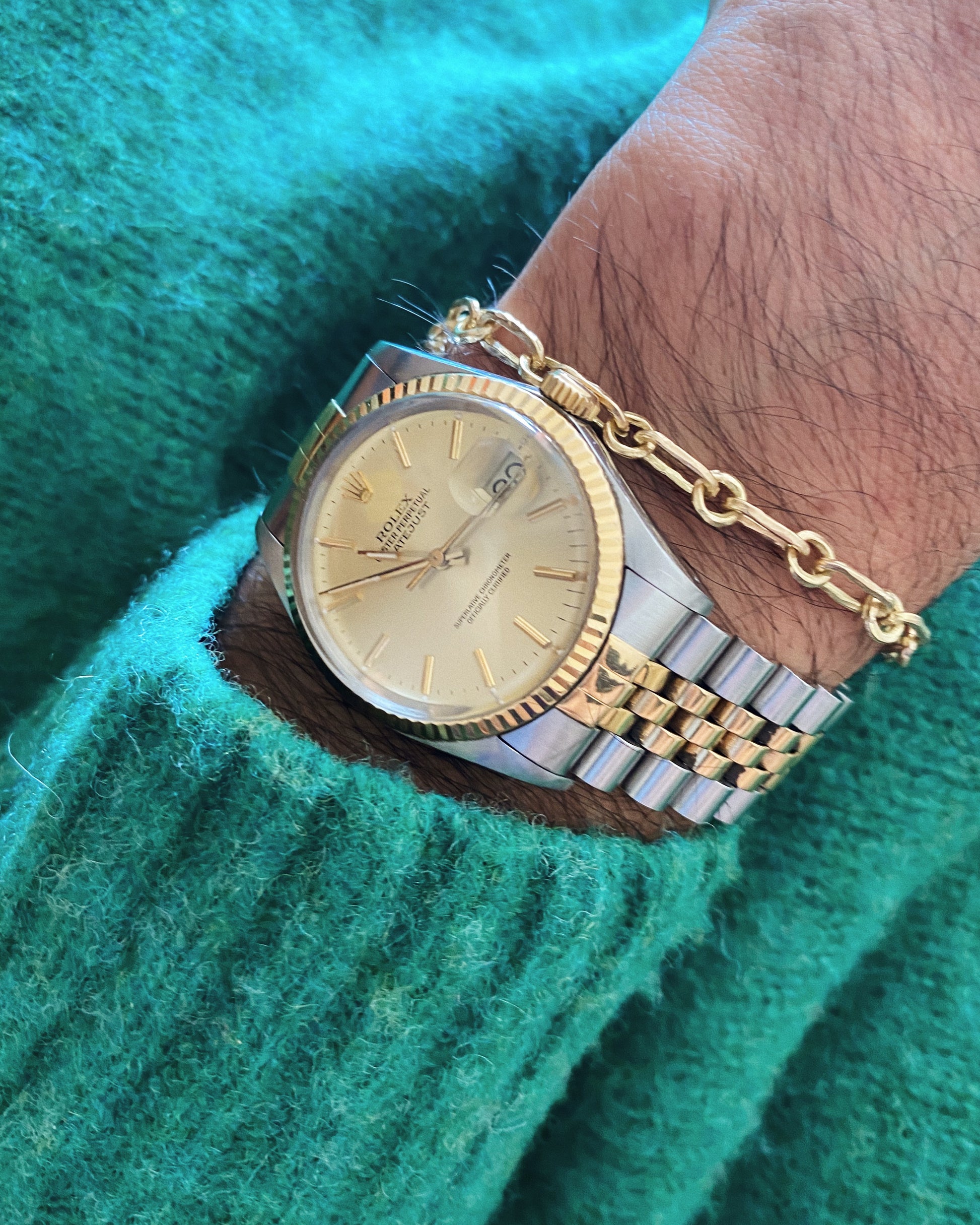 Kaja Erika Jorgensen 18k gold Mini GAIA Bracelet