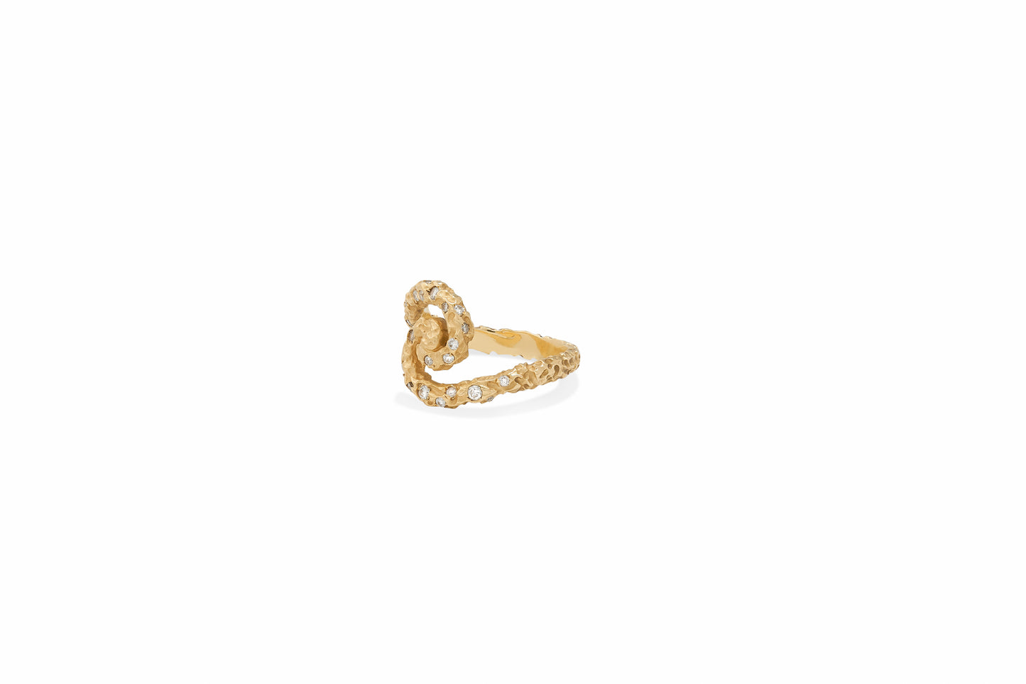 Kaja Erika Jorgensen 18k yellow gold Madly/ Deeply/ Forever Ring