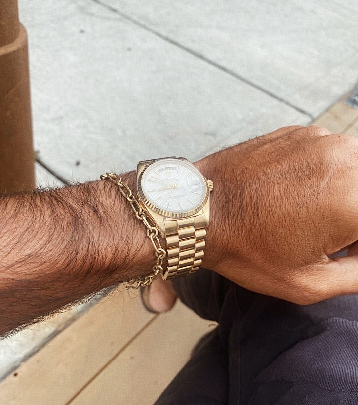 Kaja Erika Jorgensen, 18k gold Mini Gaia Bracelet