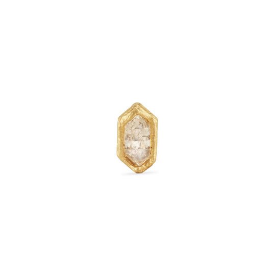 Kaja Erika Jorgensen 18k yellow gold Herkimer Stud Earring