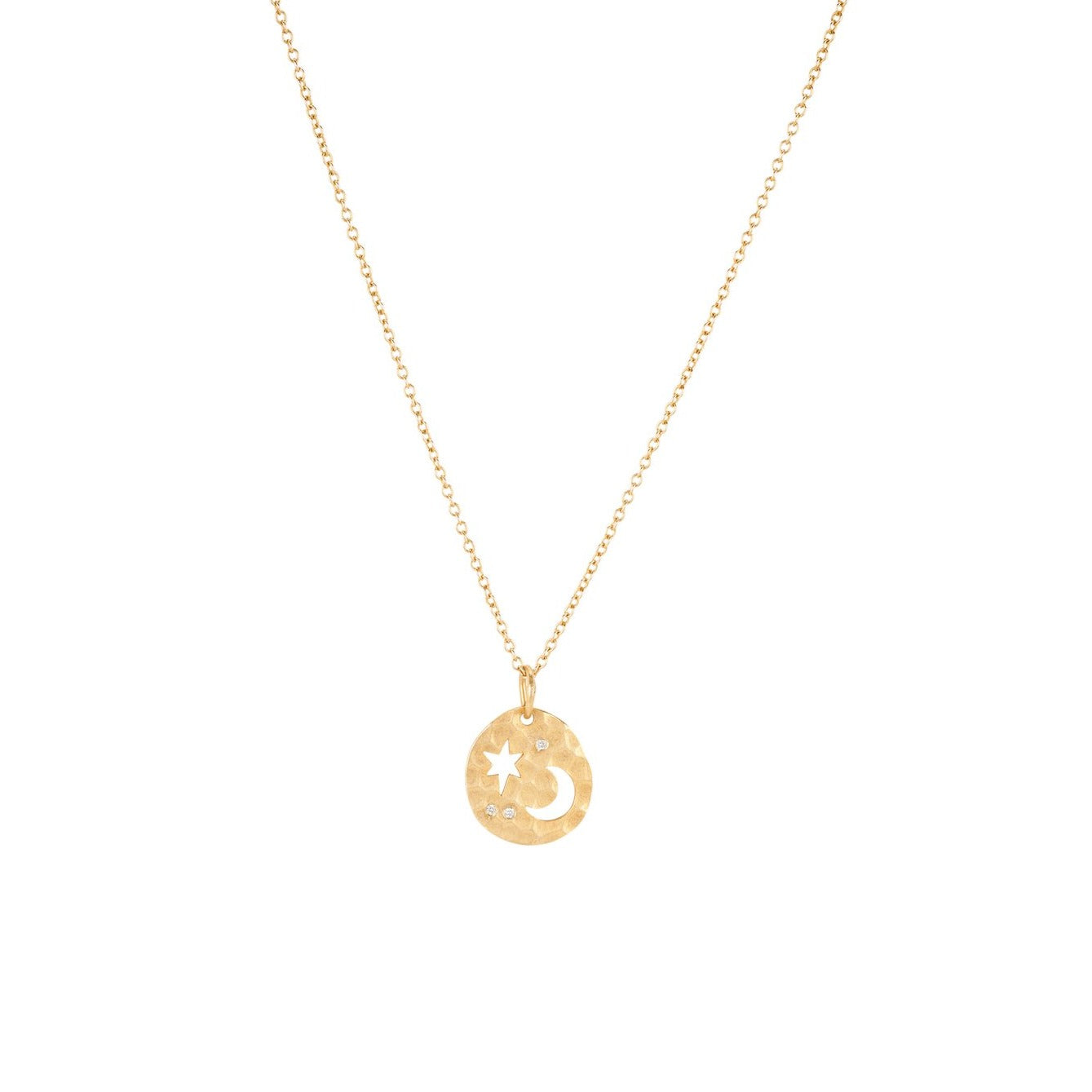 Kaja Erika Jorgensen 18k gold Lillebror Mini Charm